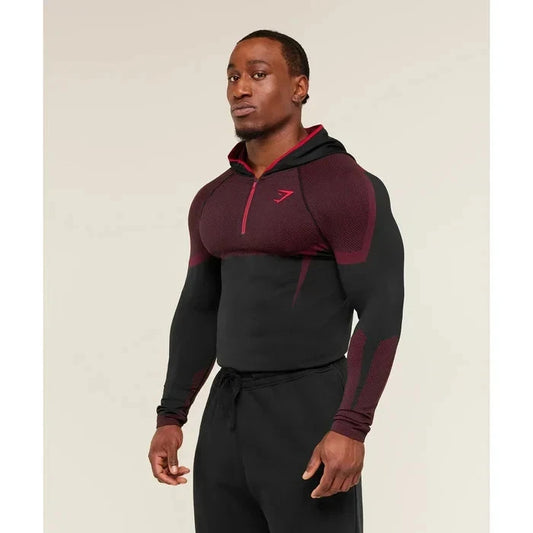 Onyx V5 Hoodie Carmine Red