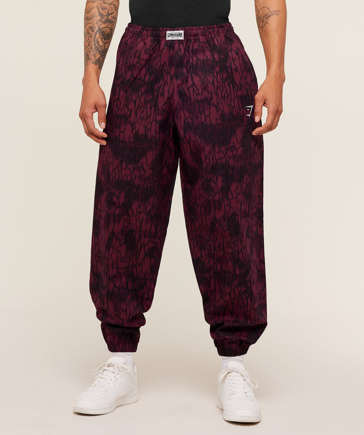 Gymshark Pumper Pants - Pink Pattern